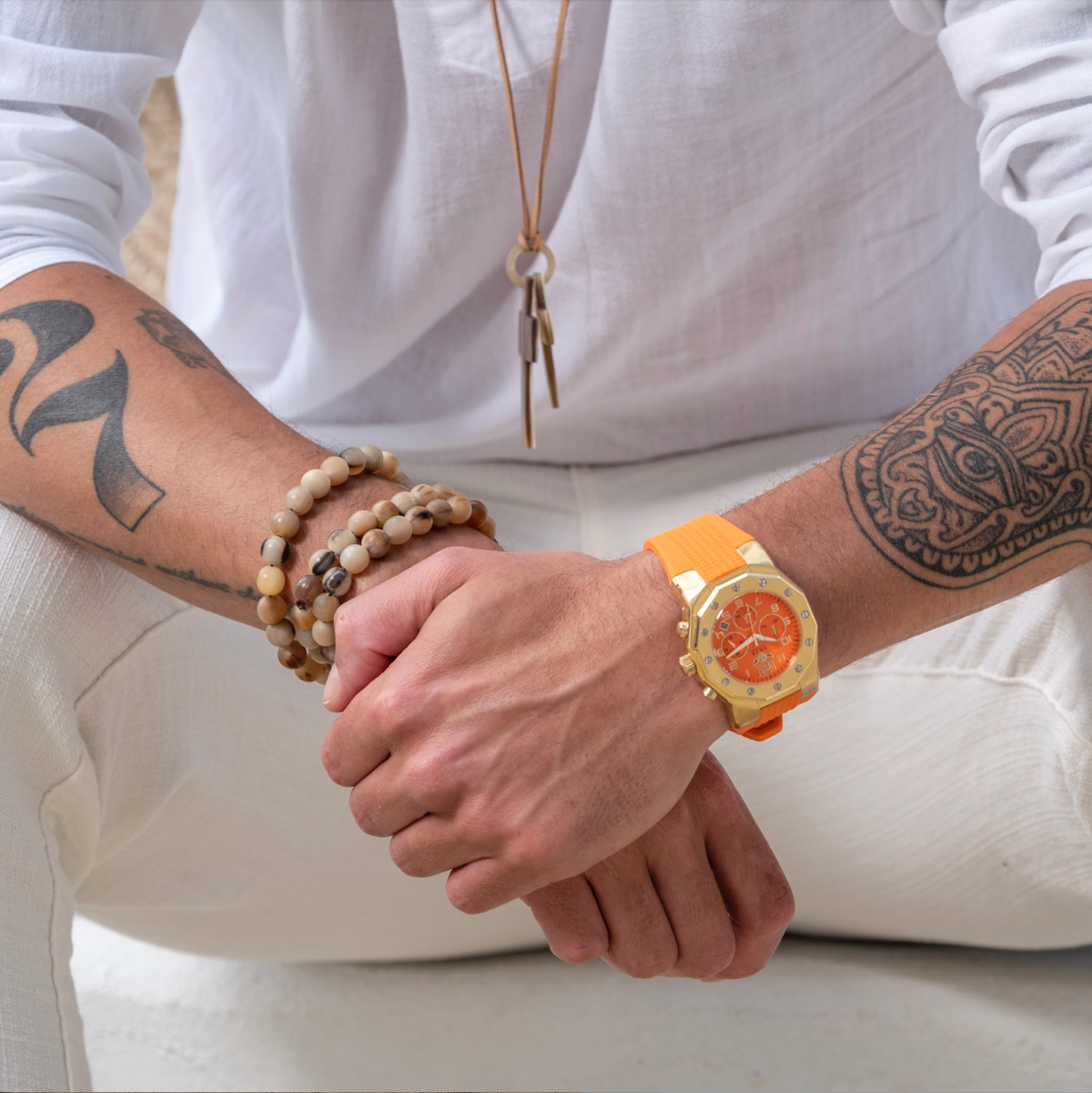 Ibiza Rebel Goud Oranje