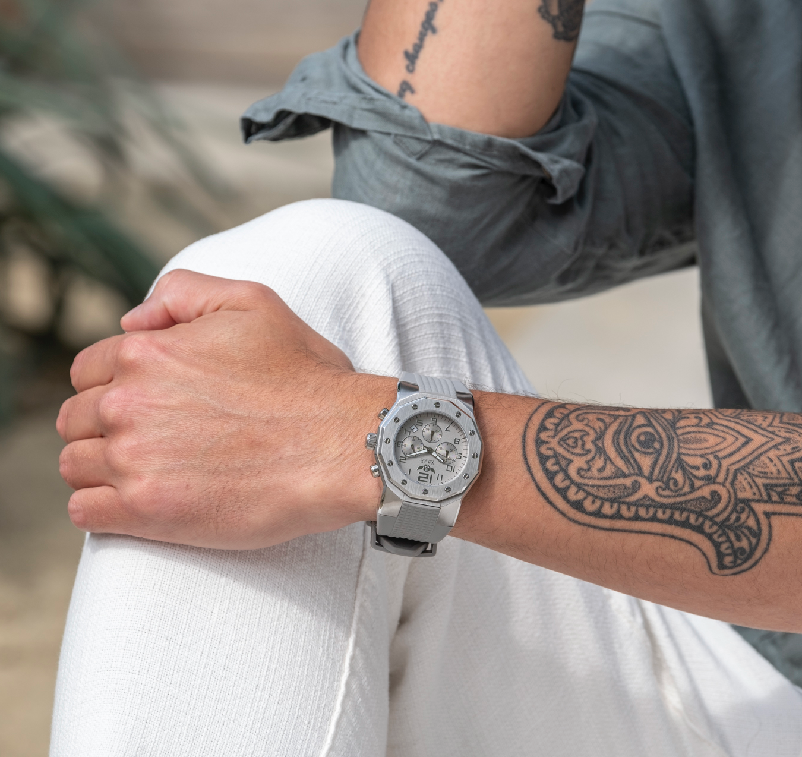 Ibiza Rebel Zilver Grijs