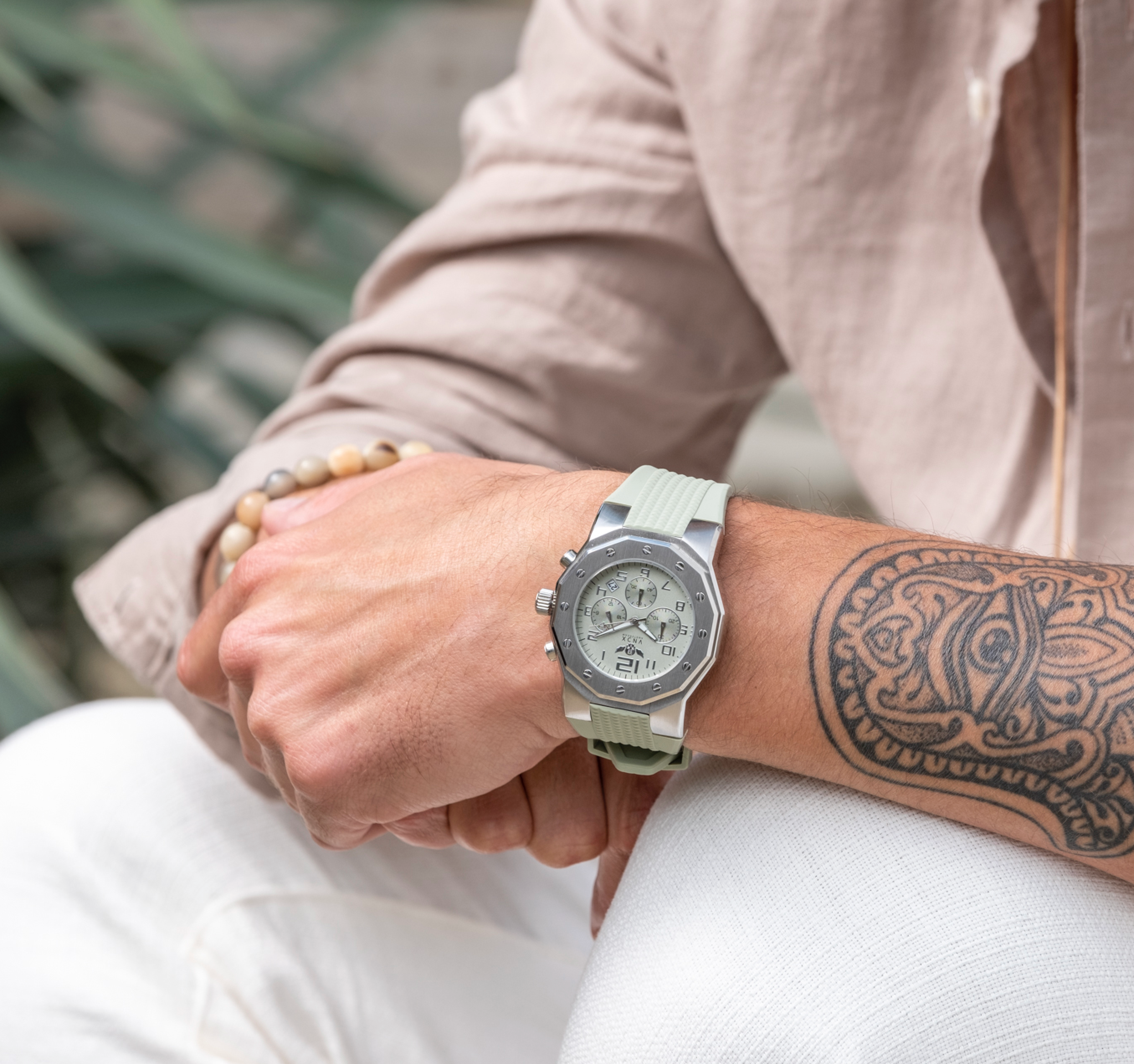 Ibiza Rebel Zilver Groen