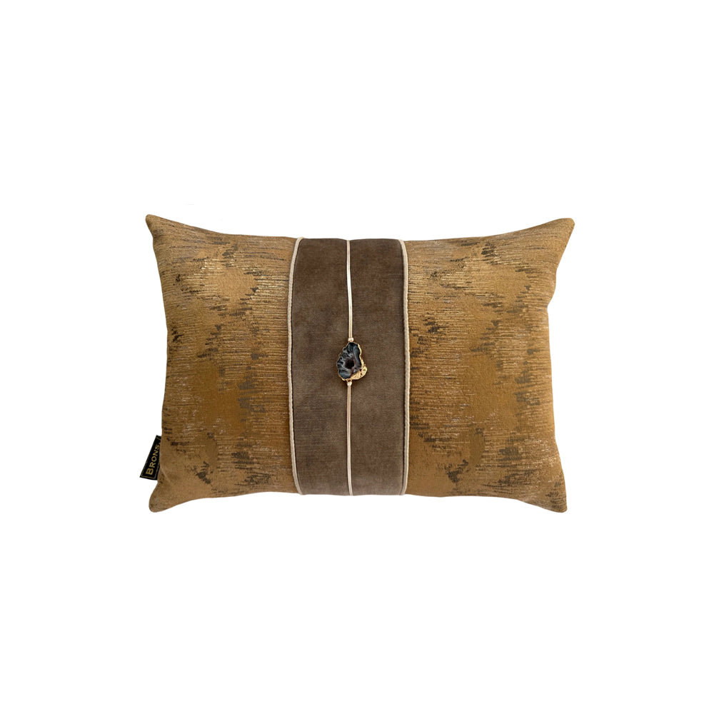 Brons Kussen - Cheyenne Honey Stone
