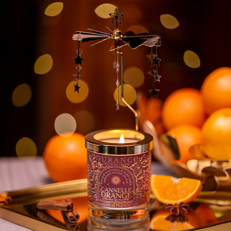 Durance - Geurkaars Carrousel - Orange Cinnamon