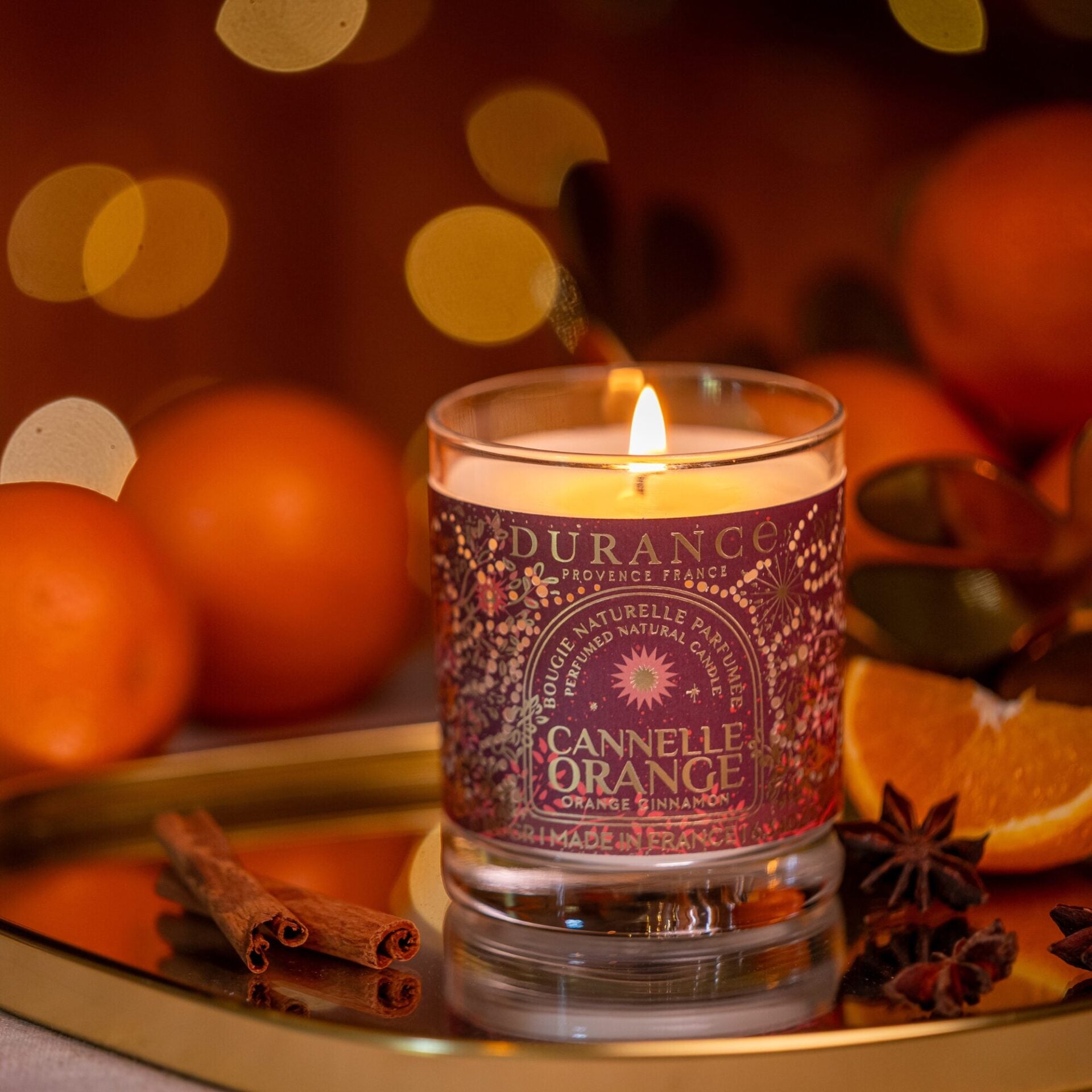 Durance - Geurkaars - Orange Cinnamon