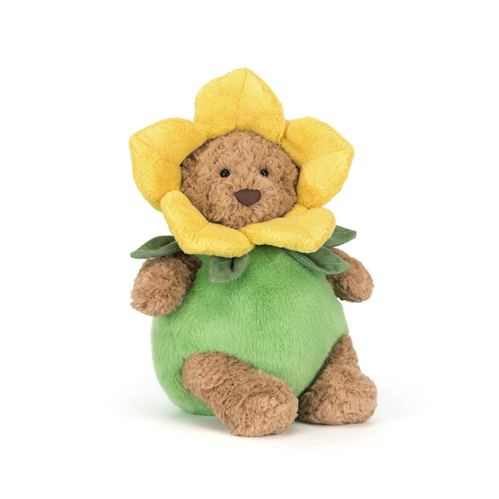 Jellycat - Knuffel - Bartholomew Bear Daffodil Outfit