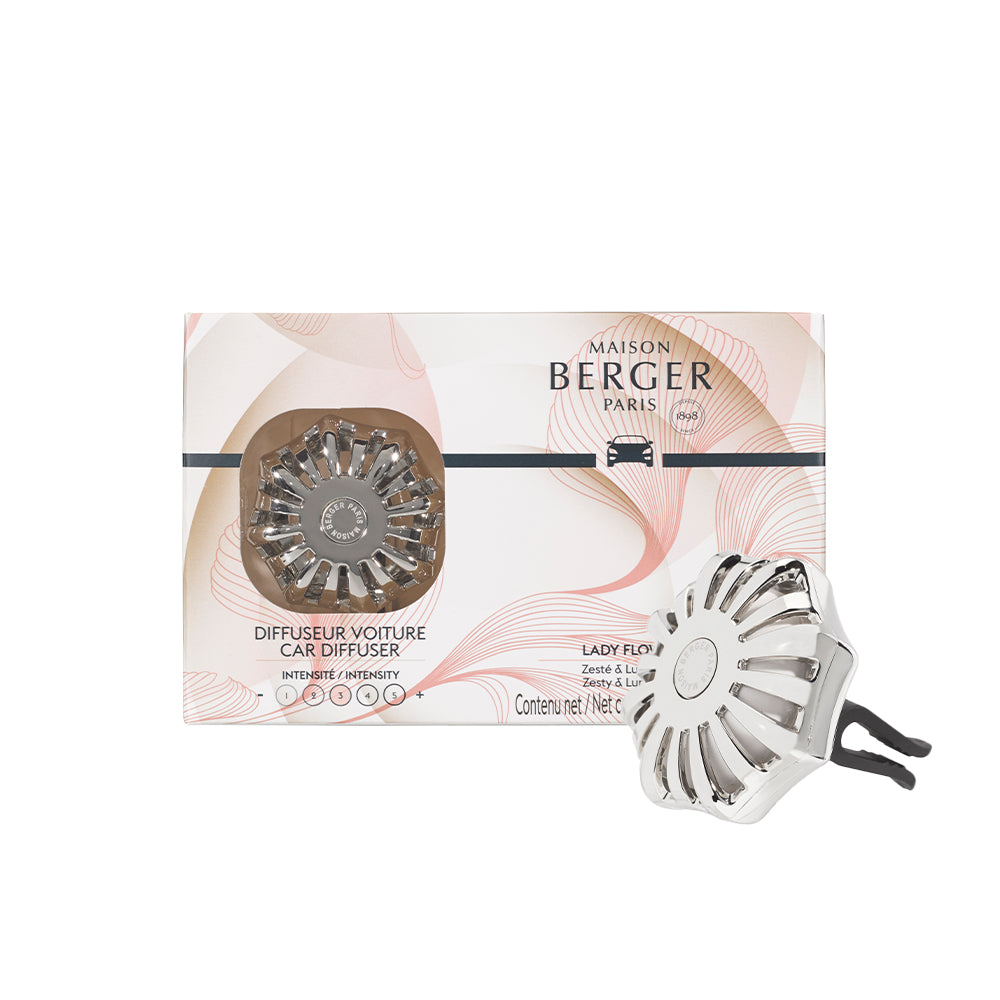 Lampe Berger - Giftset Autoparfum Corali - Lady Flower