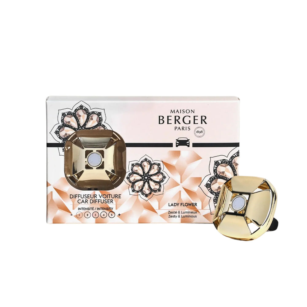 Lampe Berger - Giftset Autoparfum - Lady Flower