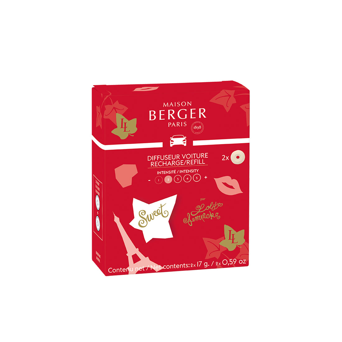 Lampe Berger - Navulling Autoparfum - Lolita Lempicka Sweet