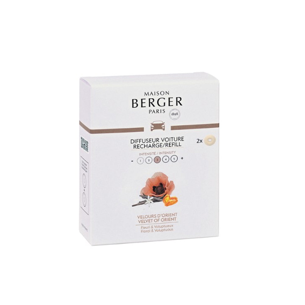 lampe berger autoparfum navulling in de geur velvet of orient