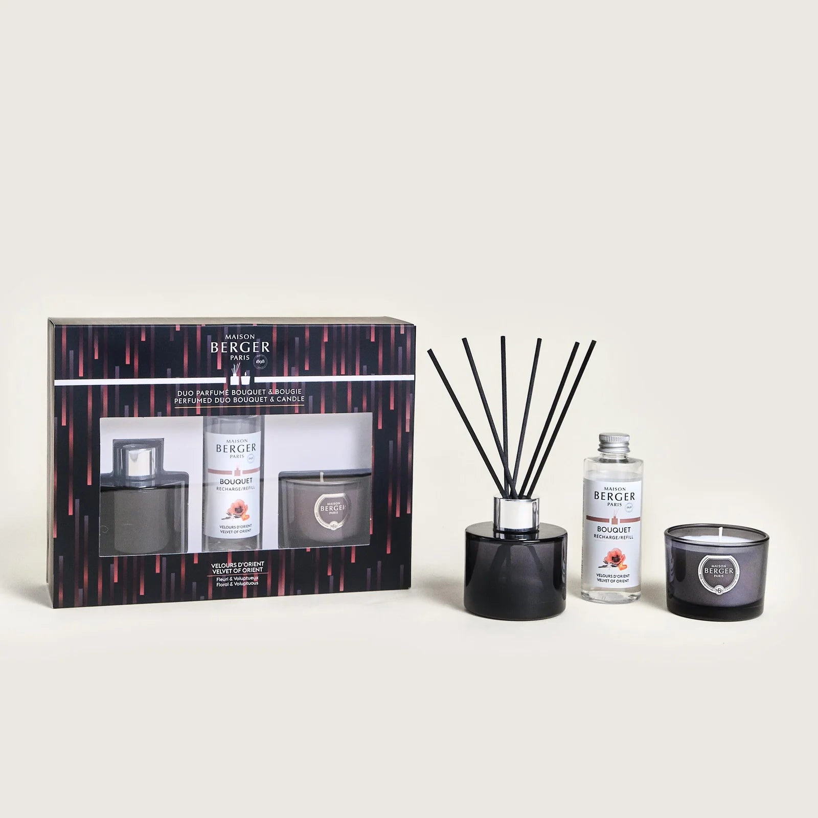 Lampe Berger - Duo Giftset - Mini Geurkaars & Parfumverspreider - Variation