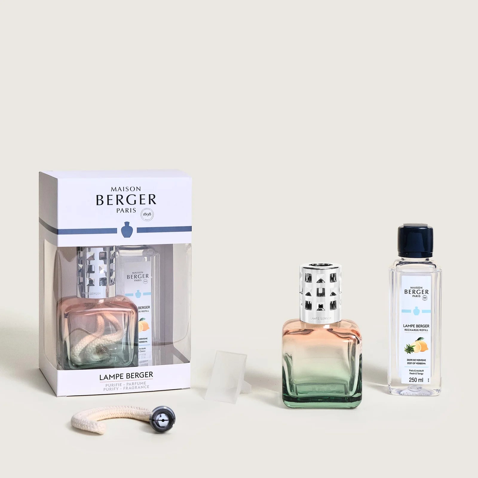 Lampe Berger - Giftset - Glacon Peche Verte