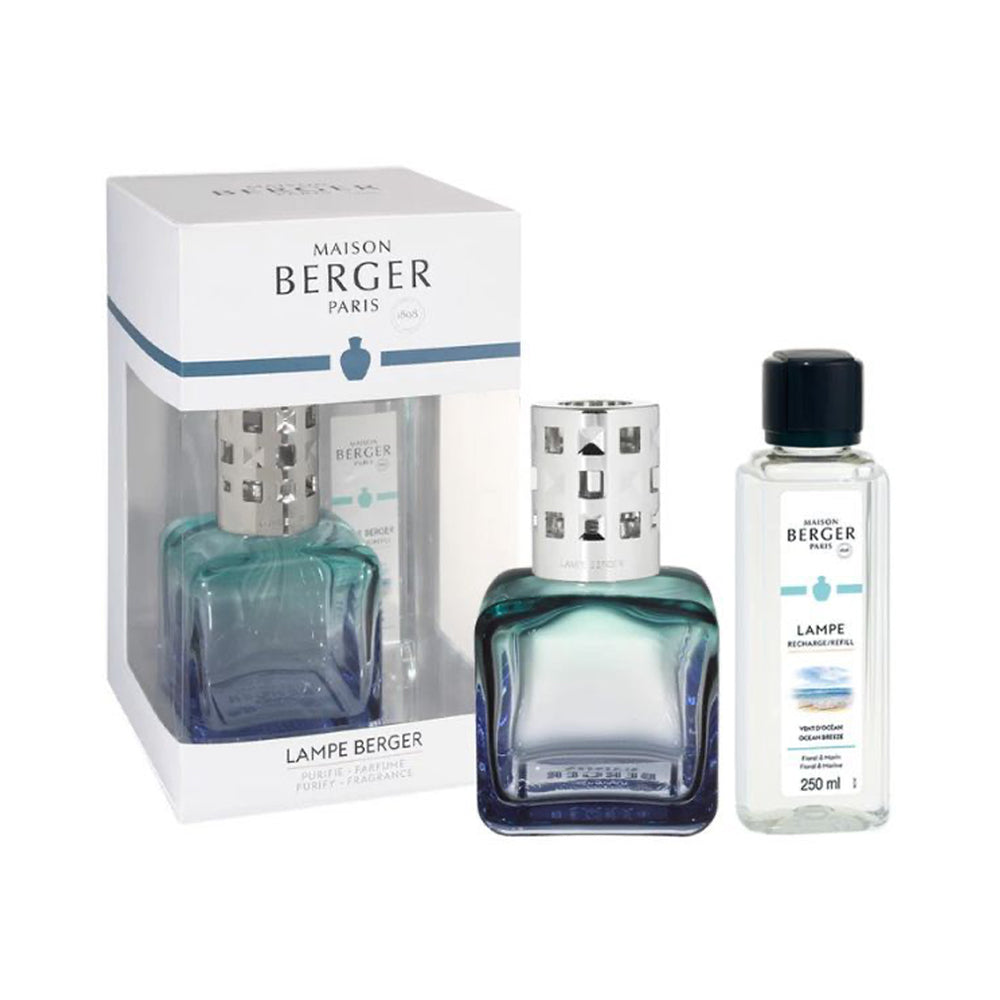 Lampe Berger - Giftset - Glacon Turquoise Blue