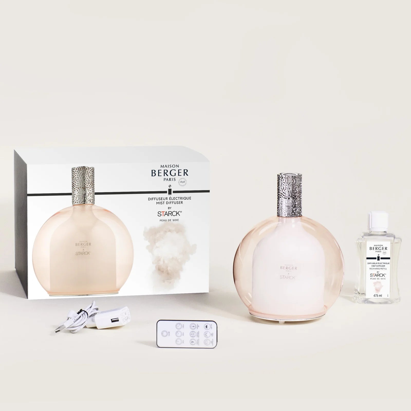 Lampe Berger - Mist Diffuser - Starck Rose - Peau De Soie