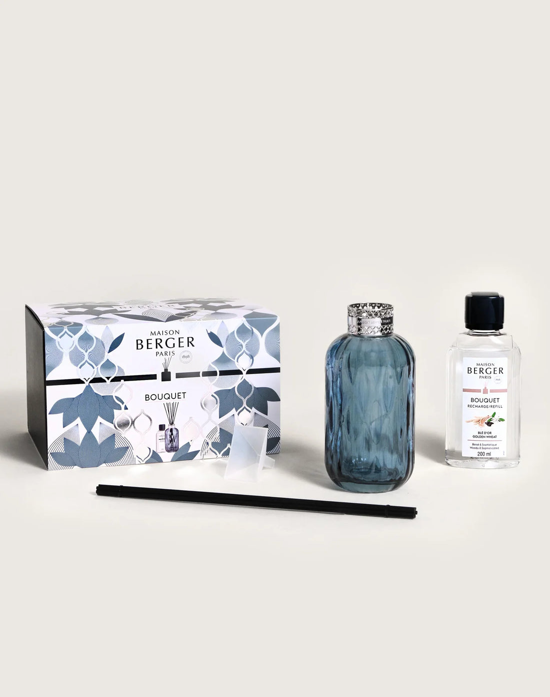 Lampe Berger - Parfumsticks - Quintessence Blue - Golden Wheat