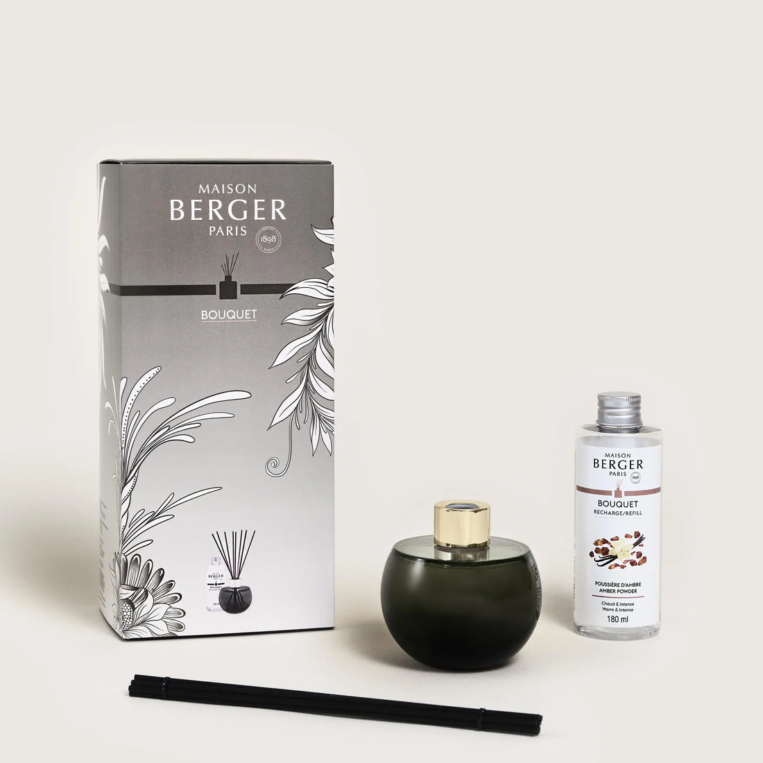 Lampe Berger - Parfumsticks - Holly Grise - Amber Powder