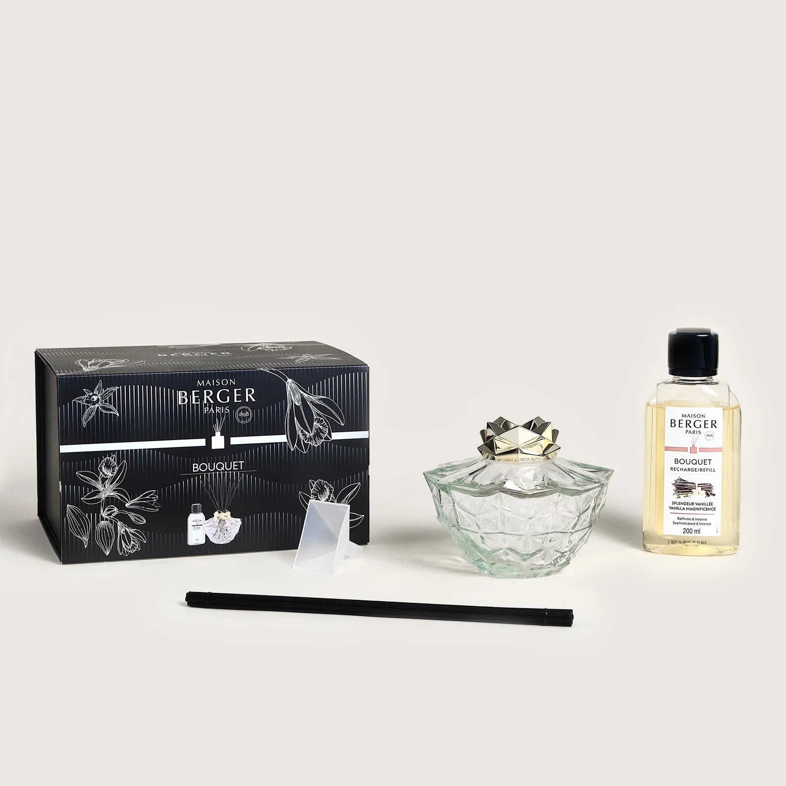 Lampe Berger - Parfumsticks - Kali Transparant - Vanilla Magnificience