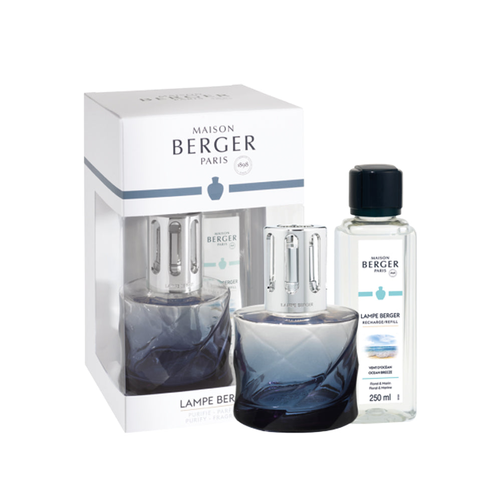 Lampe Berger - Giftset - Spirale Blue