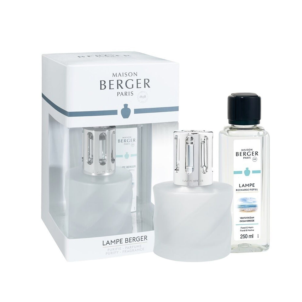 Lampe Berger - Giftset - Spirale White