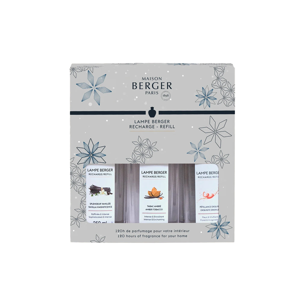 Lampe Berger Huisparfum - Triopack - Rosalie