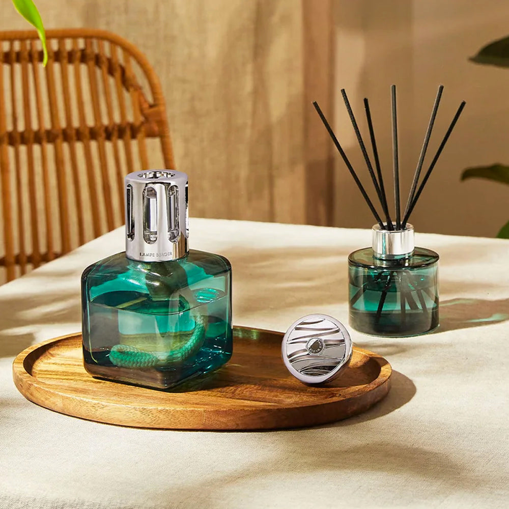 Lampe Berger - Giftset - Glacon Summer Verte