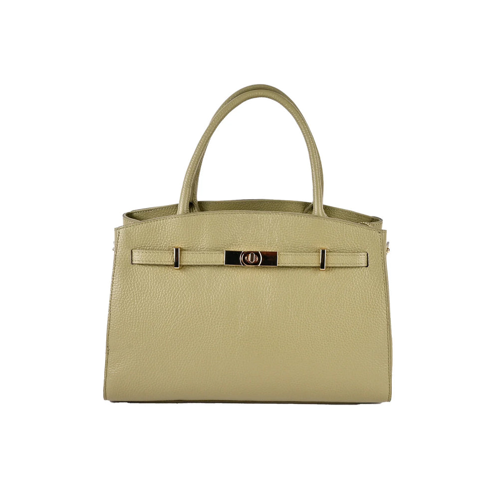 Lederen Handtas Inspired - Groen