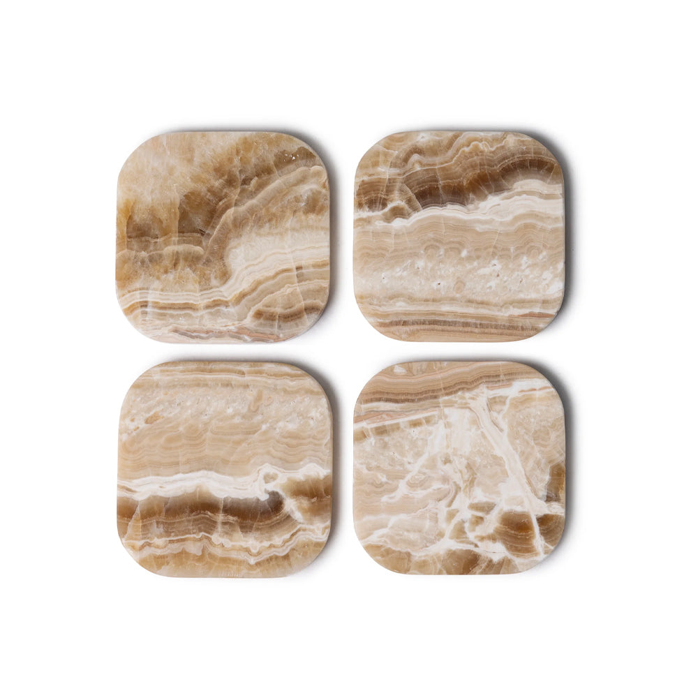 Marmeren Onderzetters - Sandal Onyx