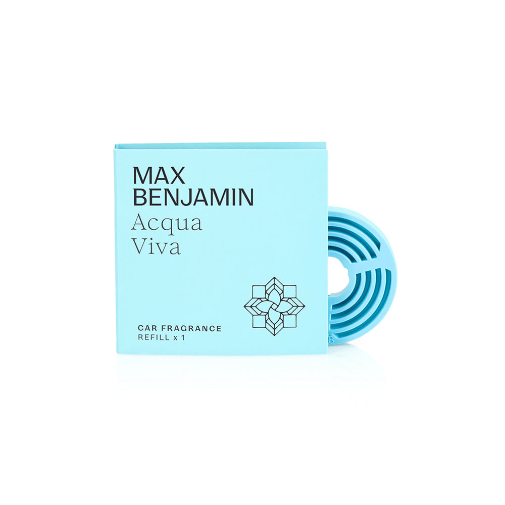 Max Benjamin - Autoparfum Navulling - Acqua Viva