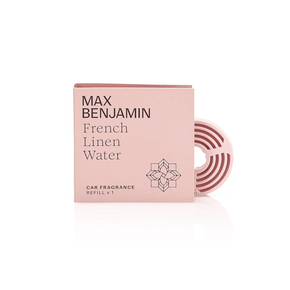 Max Benjamin - Autoparfum Navulling - French Linen Water