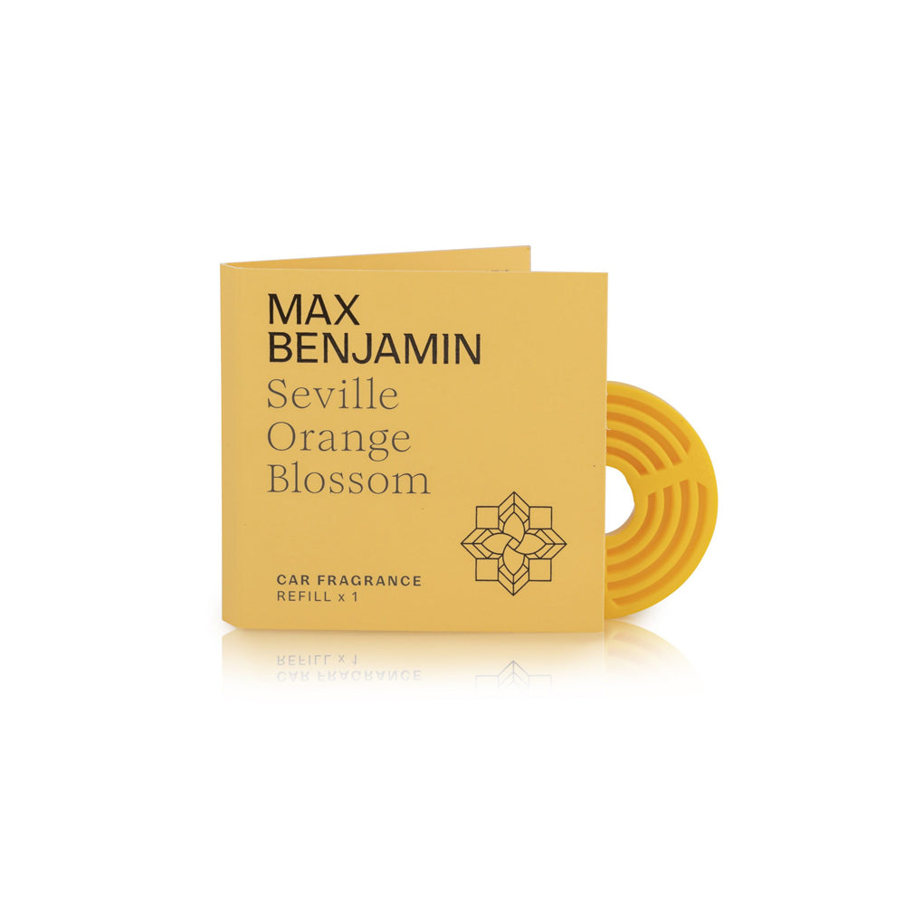 Max Benjamin - Autoparfum Navulling - Seville Orange Blossom