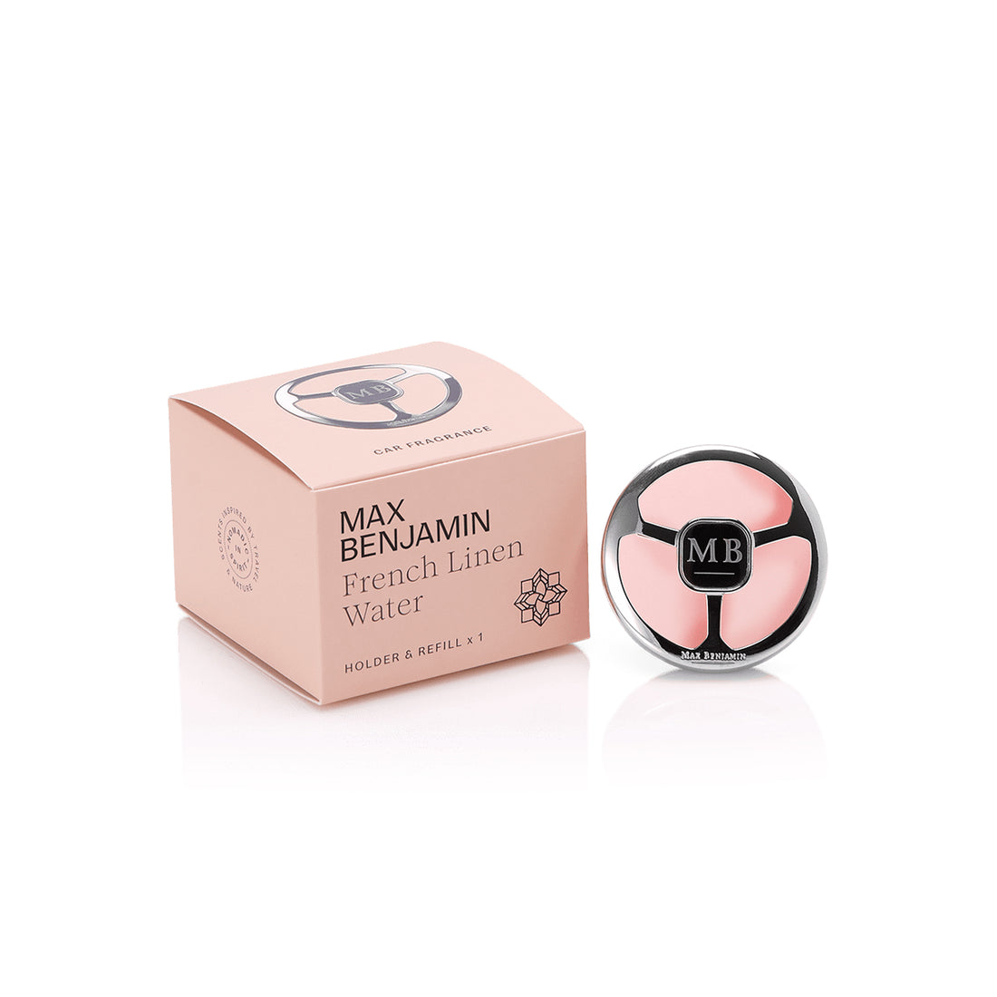 Max Benjamin - Autoparfum Set - French Linen Water