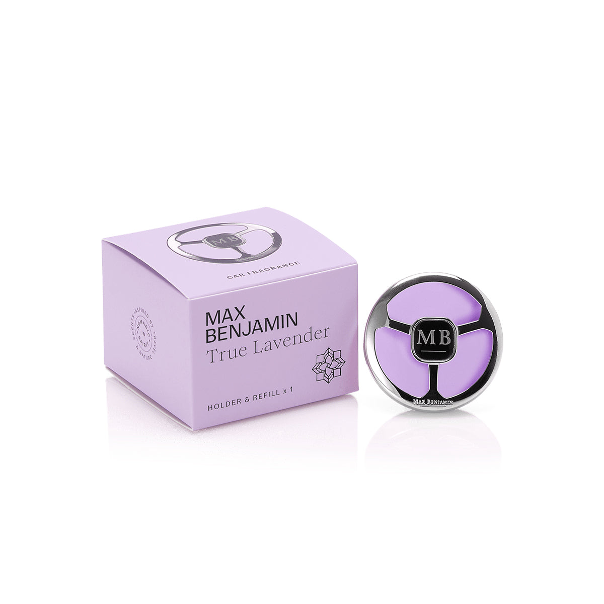 Max Benjamin - Autoparfum Set - True Lavender