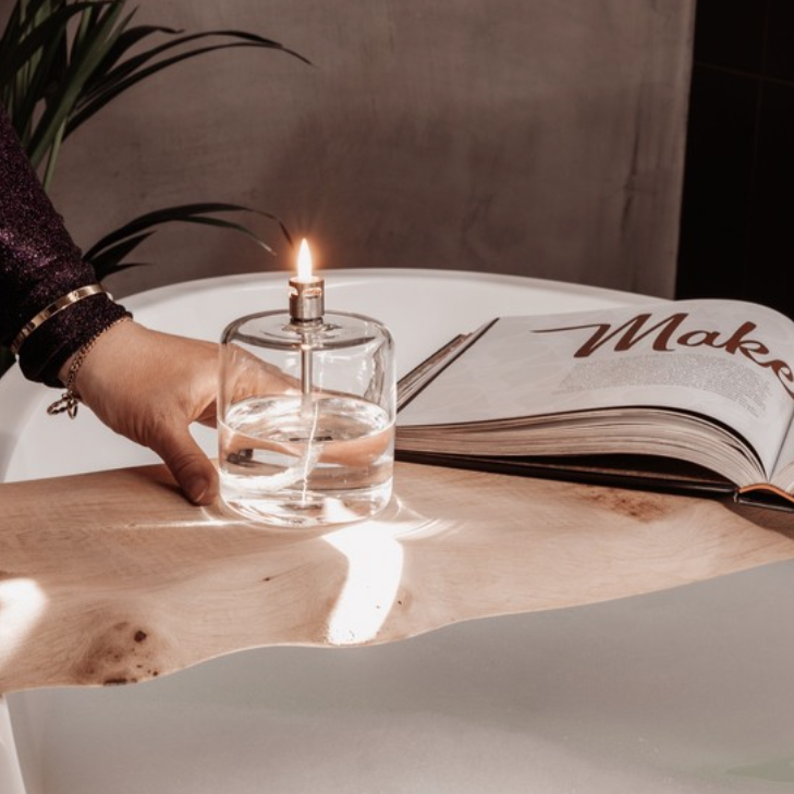 Peri Living - Olielamp - Cilinder Messing - Large