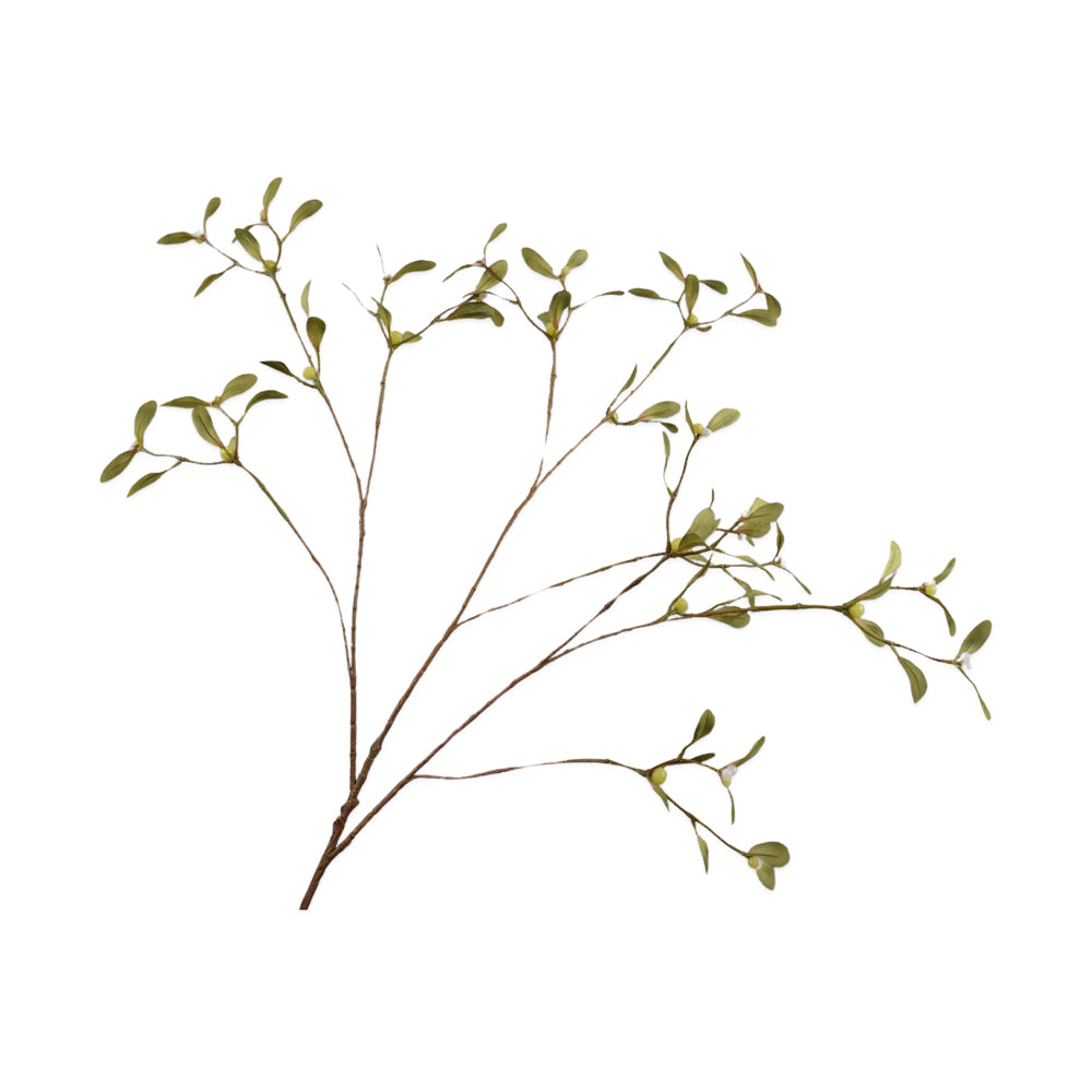 Zijden Bloemen - Silk-ka - Mistletoe Tak Groen