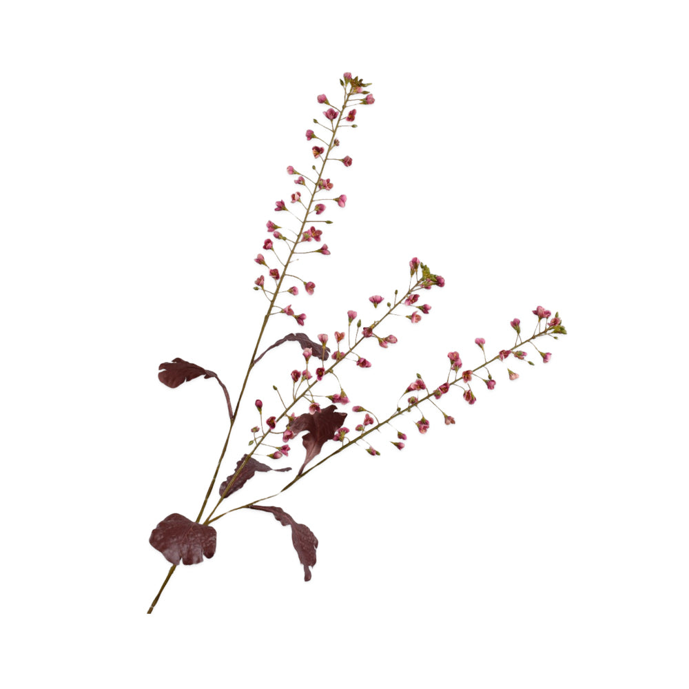 Zijden Bloemen - Silk-Ka - Primula Tak Bordeaux