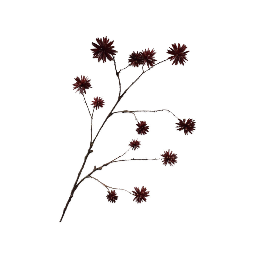 Zijden Bloemen - Silk-ka - Kastanjetak Bordeaux
