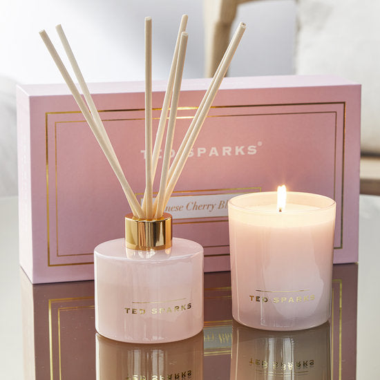 roze ted sparks cadeauset Japanese cherry blossom