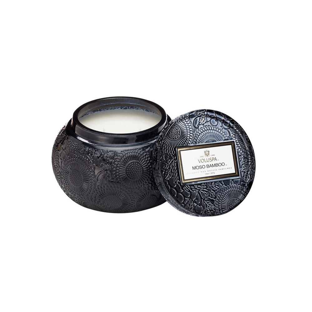 Voluspa Geurkaars - Mosoo Bamboo - Rond Glas