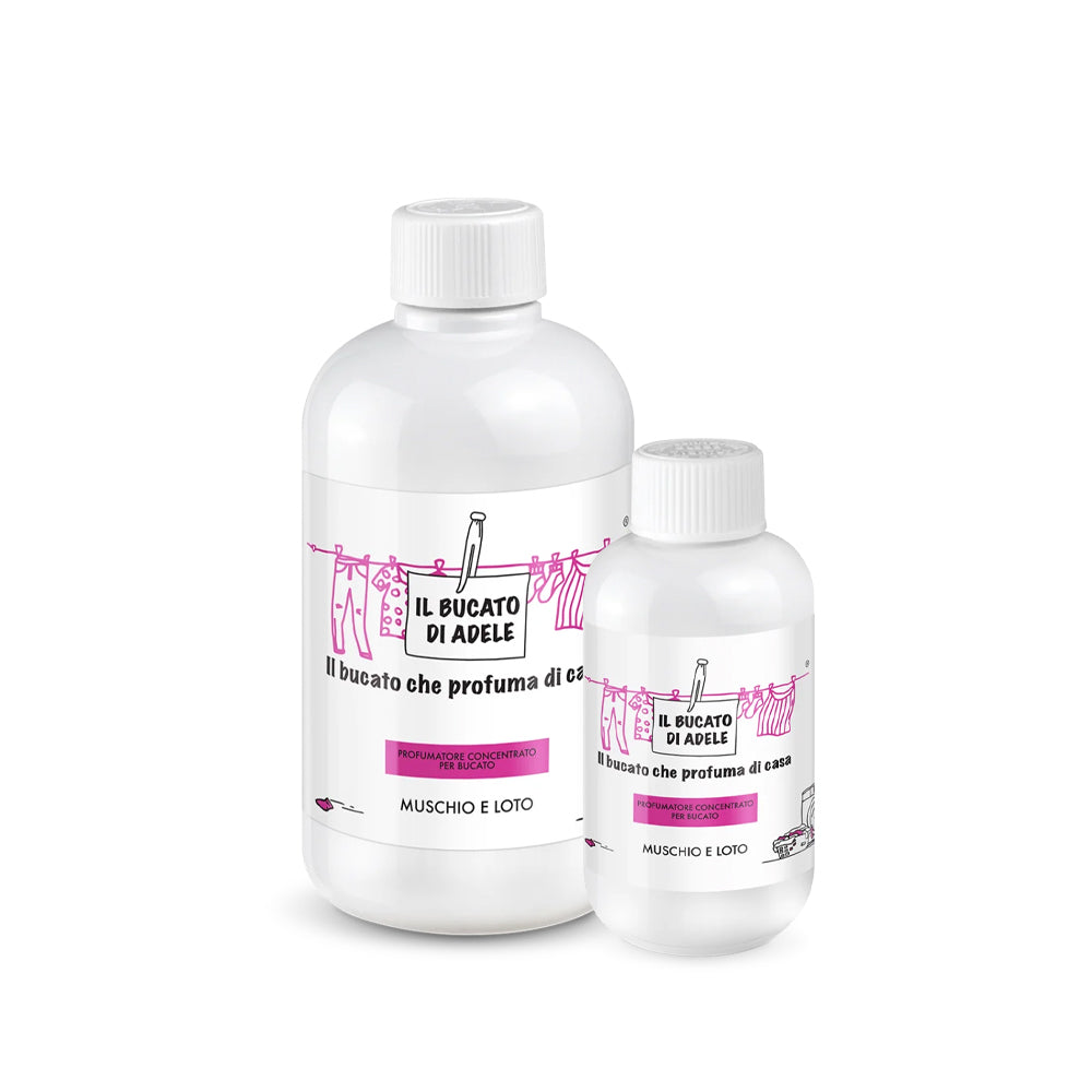 il bucato di Adele wasparfum muschio e loto