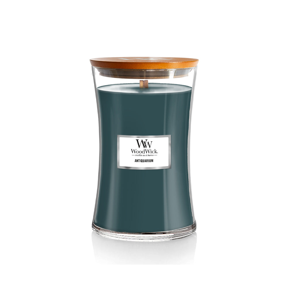 woodwick large geurkaars antiquarium