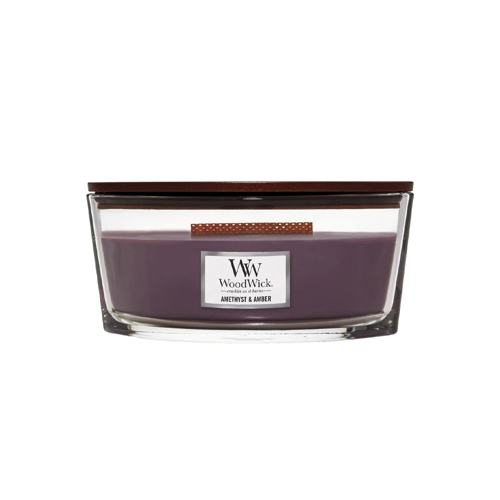 WoodWick - Amethyst & Amber Ellipse