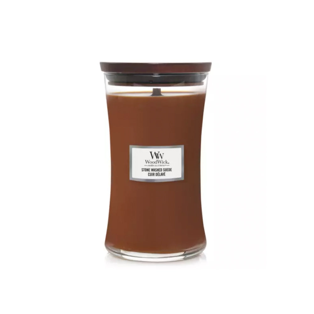 WoodWick - Stone Washed Suede Large
