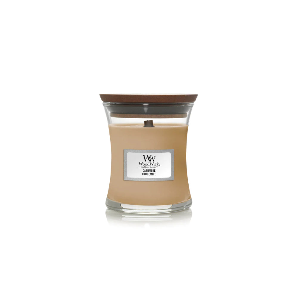 woodwick geurkaars mini cashmere