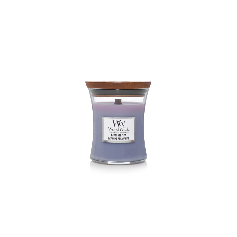 woodwick geurkaars mini lavender spa