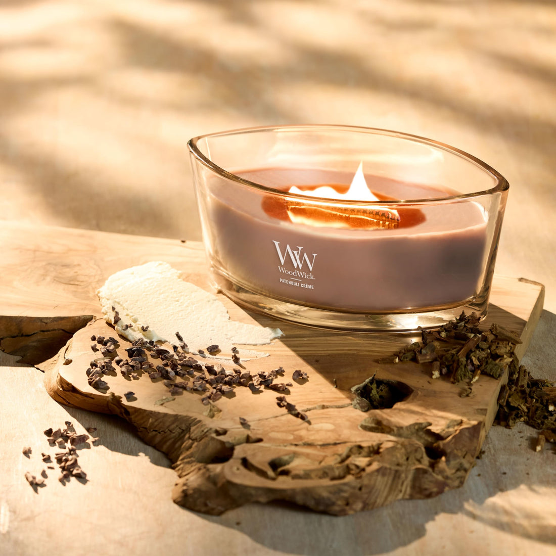 WoodWick - Patchouli Crème Ellipse