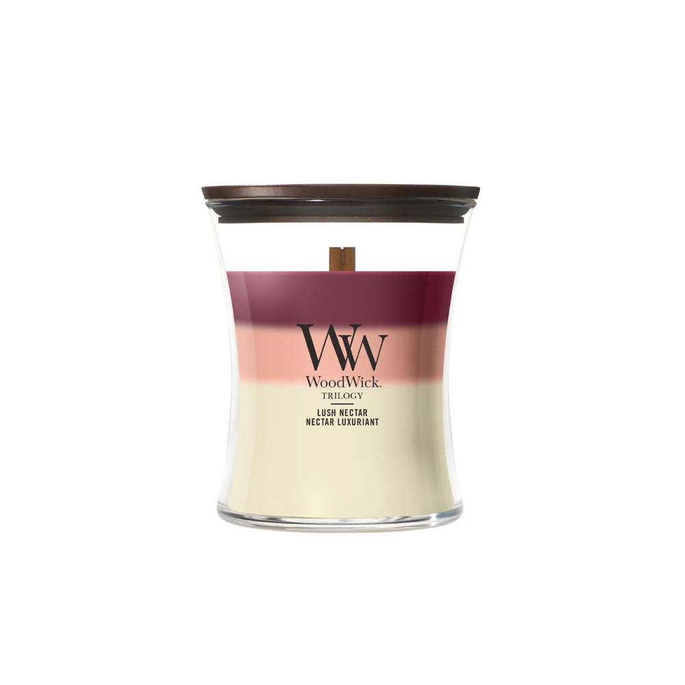 WoodWick - Trilogy Lush Nectar Medium