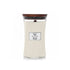 woodwick geurkaars large white teak