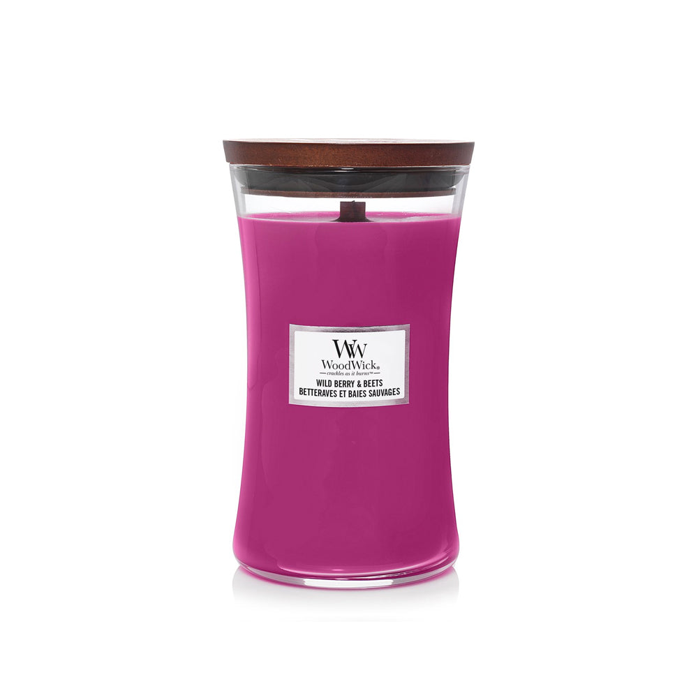 woodwick geurkaars wild berry beets large
