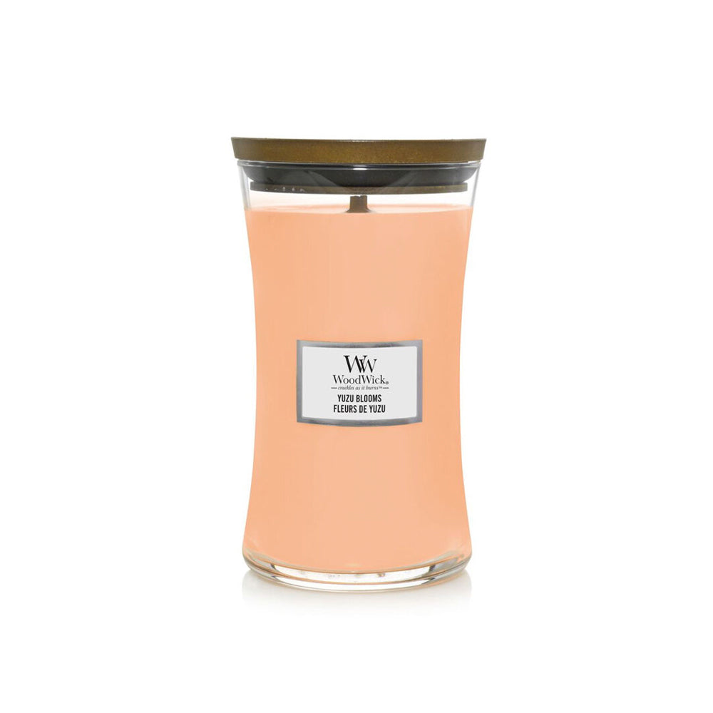 woodwick geurkaars yuzu blooms large