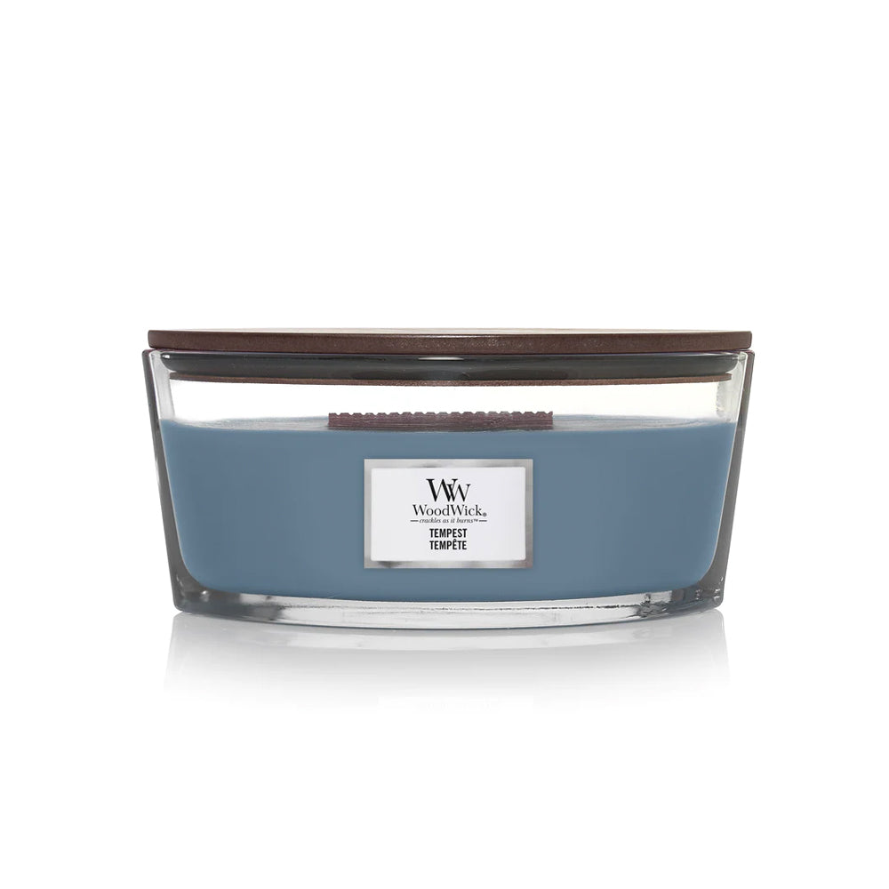 woodwick geurkaars ellipse Tempest