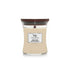 woodwick geurkaars medium vanilla bean