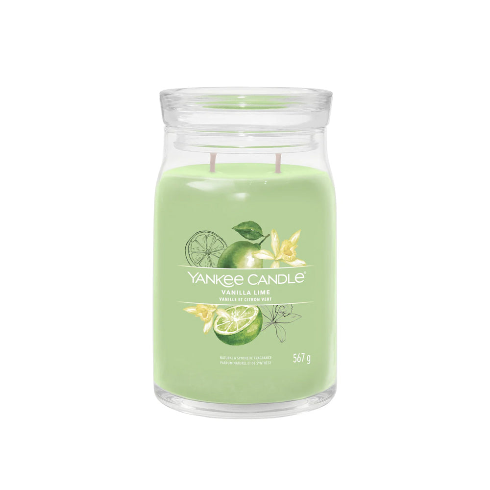 Yankee Candle - Vanilla Lime - Signature Jar Large