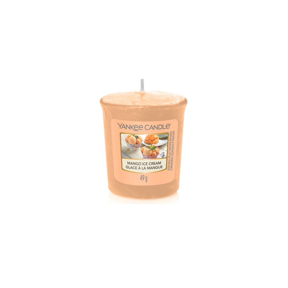 Yankee Candle votive geurkaarsje mango ice cream